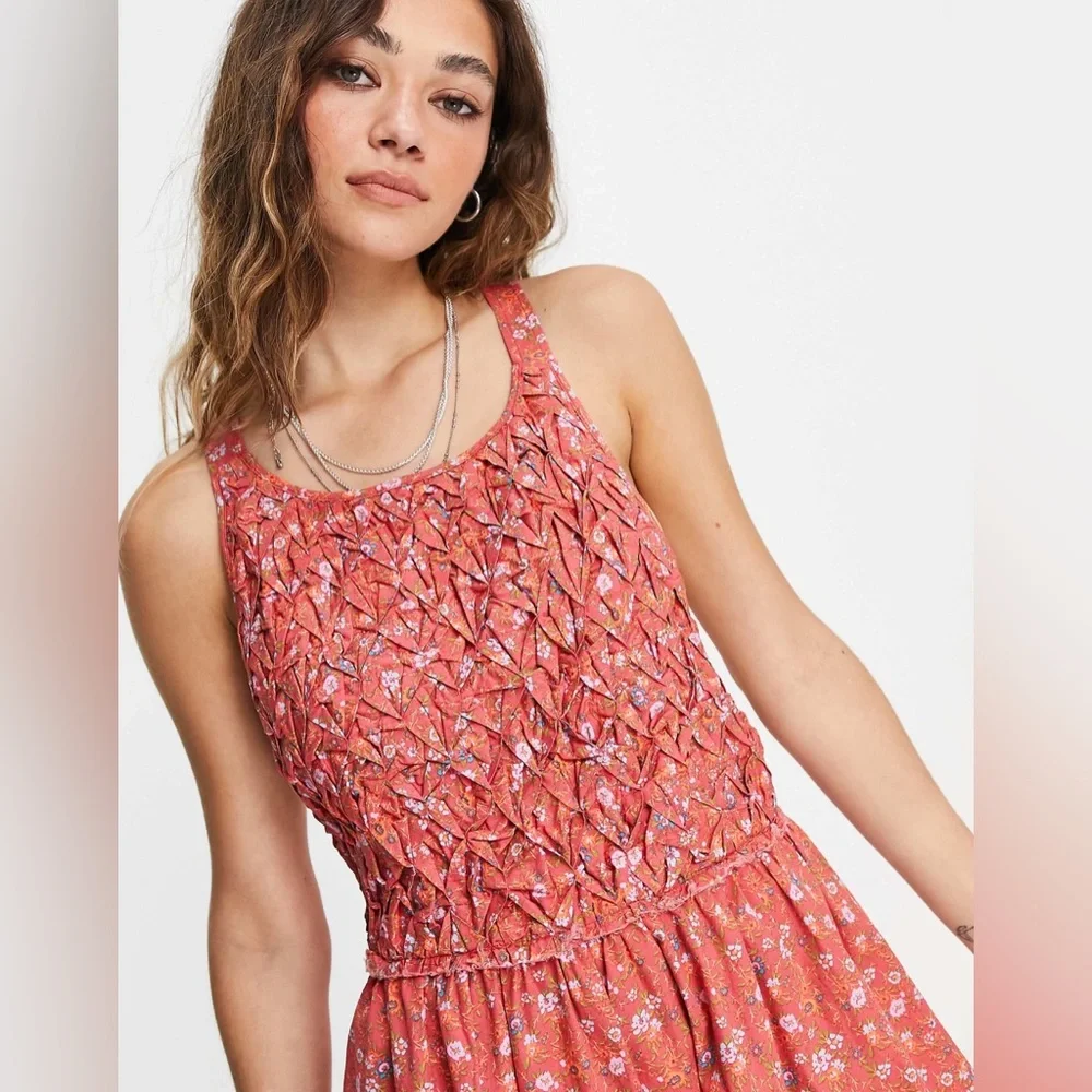 Free People Poppy Combo Petunia Mini Dress - Picture 10 of 11